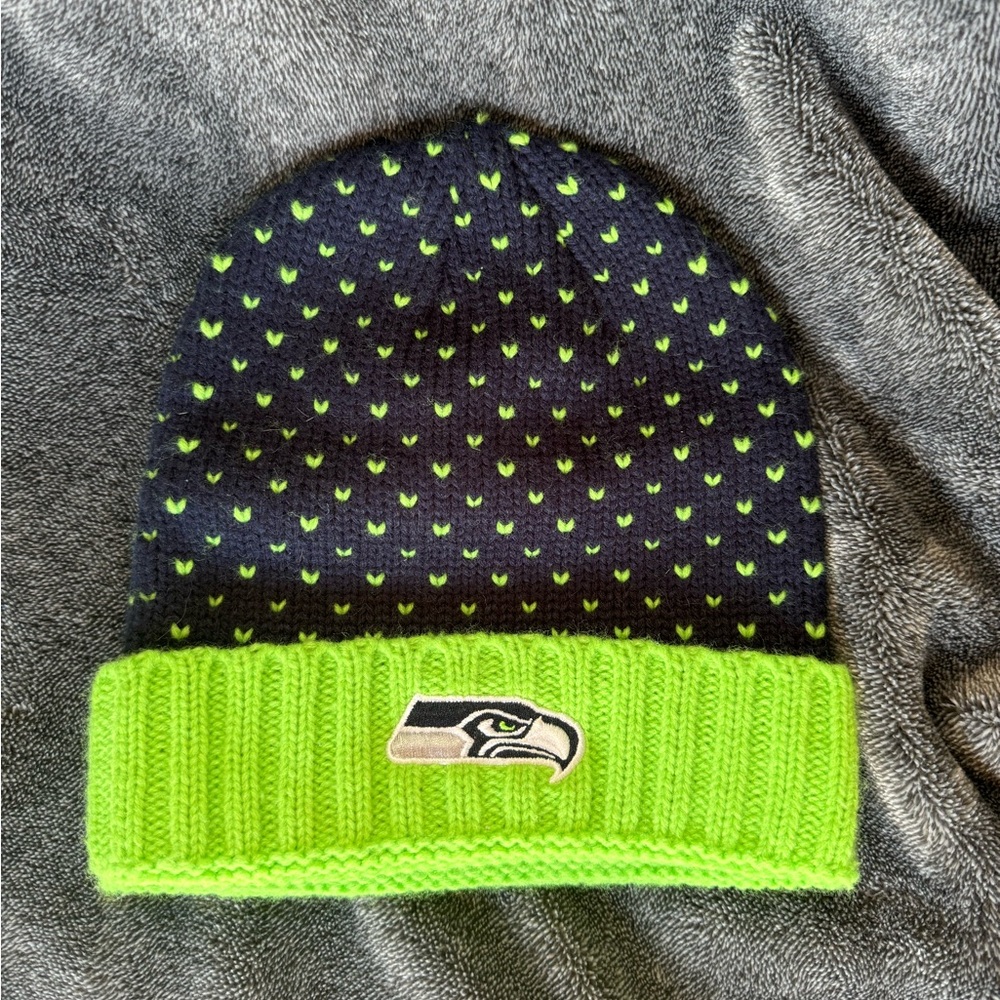 NWOT Nike NFL Seattle Seahawks Knit Beanie Hat